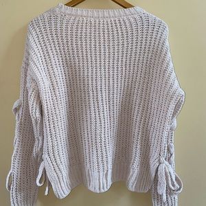 Candies sweater with sleeve ties